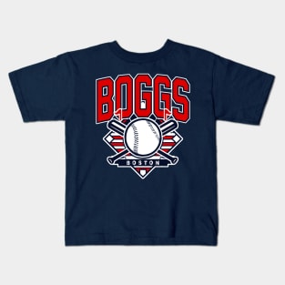 Vintage Boston Baseball Boggs Kids T-Shirt